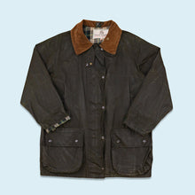Lade das Bild in den Galerie-Viewer, Black Knight Wachsjacke 90er, grün, M
