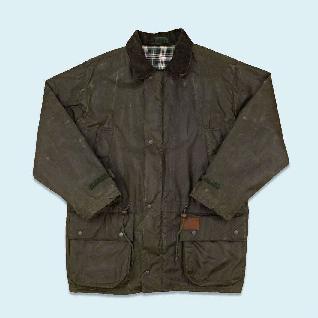 MC Kennedy Sportswear Wachsjacke 90er, grün, L/XL