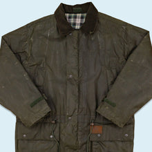 Lade das Bild in den Galerie-Viewer, MC Kennedy Sportswear Wachsjacke 90er, grün, L/XL
