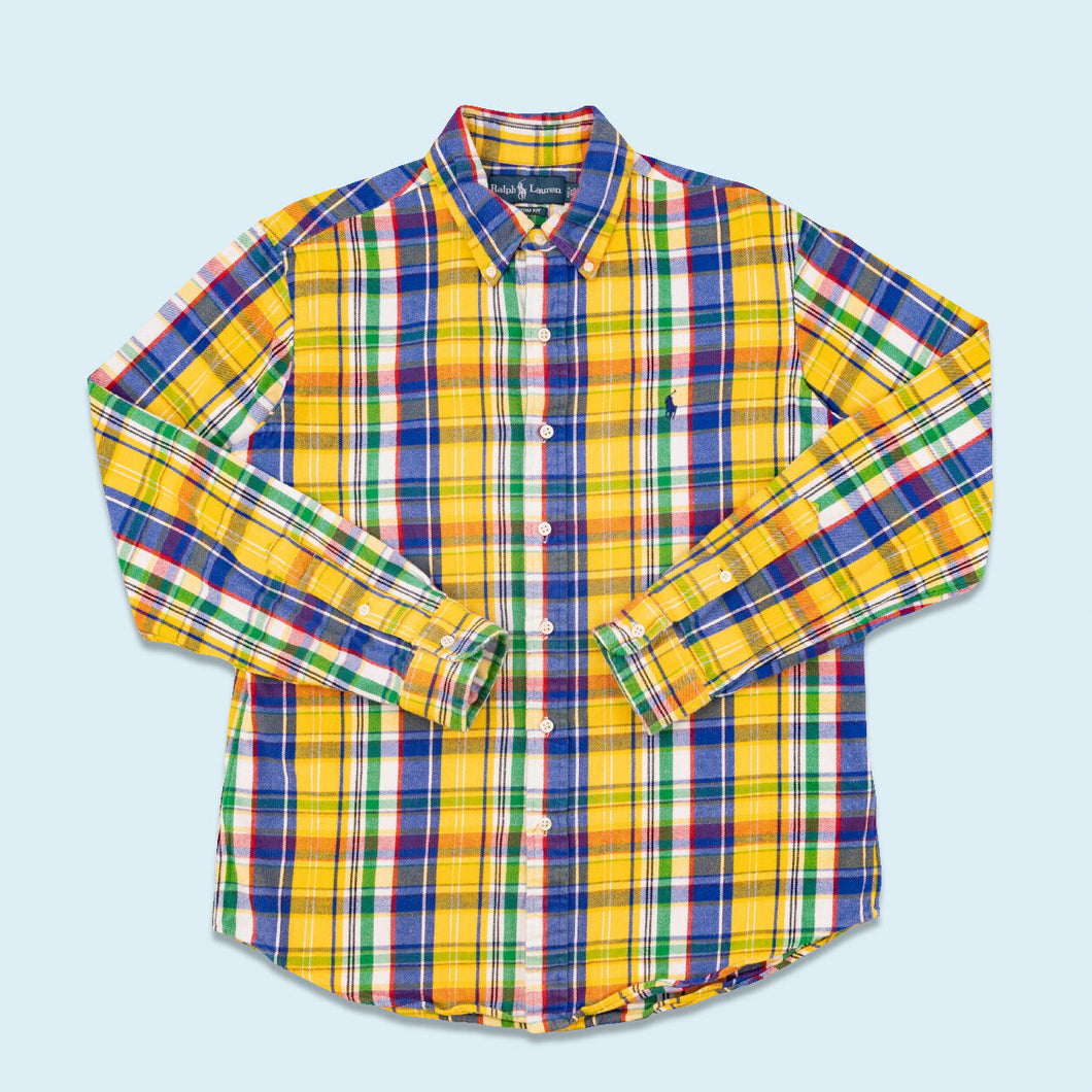 Polo Ralph Lauren Hemd 00er, gelb, M/L
