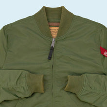 Lade das Bild in den Galerie-Viewer, Alpha Industries Jacke &quot;dünn&quot; MA-1, grün, M
