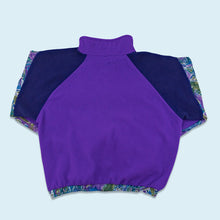 Lade das Bild in den Galerie-Viewer, Fleece Jacke 80er/90er, lila, M breit
