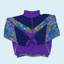 Lade das Bild in den Galerie-Viewer, Fleece Jacke 80er/90er, lila, M breit
