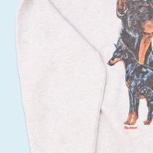 Lade das Bild in den Galerie-Viewer, Butter x Champion Sweatshirt &quot;Dogs&quot;, grau, XL breit
