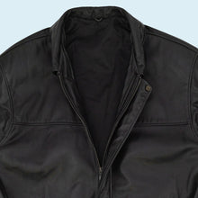 Lade das Bild in den Galerie-Viewer, Jacke &quot;echtes Leder&quot; 90er, schwarz, XL
