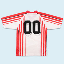 Lade das Bild in den Galerie-Viewer, Puma Trikot &quot;Justice Band&quot; 90er Made in Romania, weiß/rot, M
