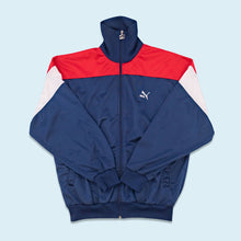 Lade das Bild in den Galerie-Viewer, Puma Trainingsjacke 90er, blau, L
