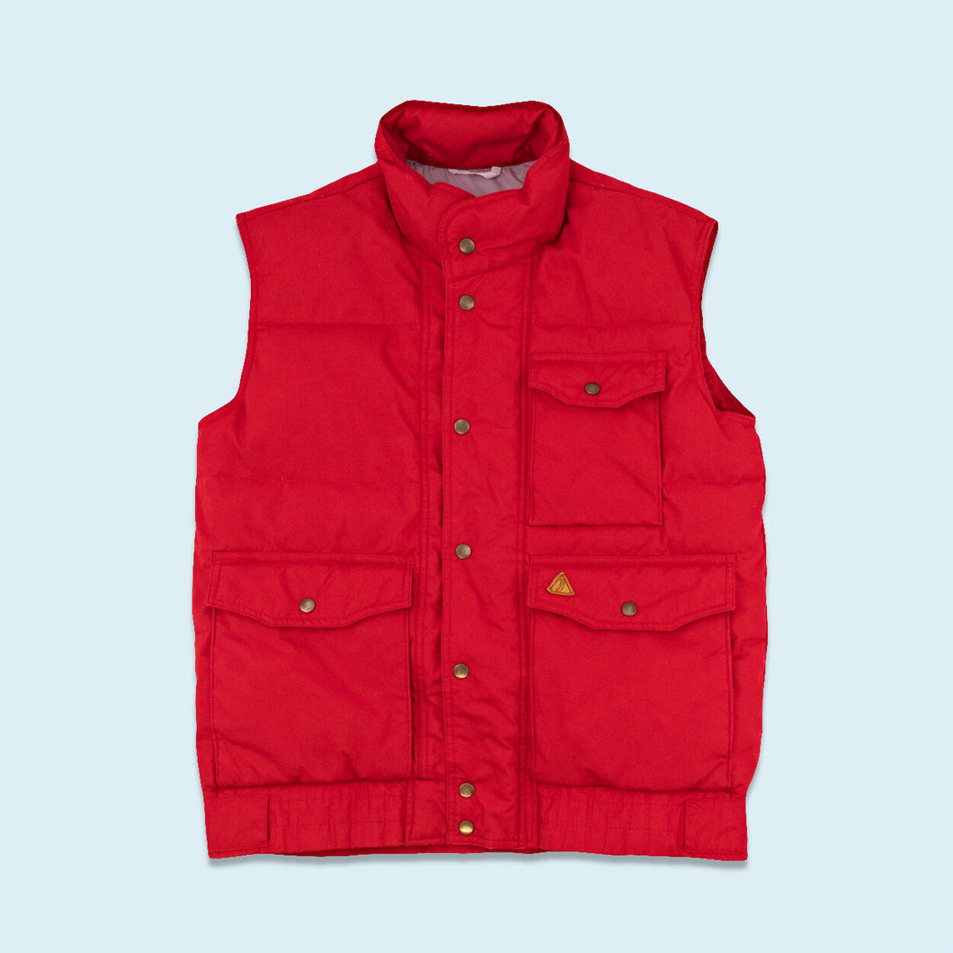 Weste 90er, rot, L/XL