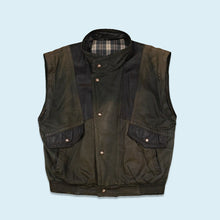 Lade das Bild in den Galerie-Viewer, Lepegro Jacke &quot;Nubuk Leder&quot; 90er, grün/schwarz, L/XL
