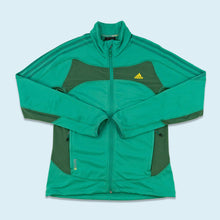 Lade das Bild in den Galerie-Viewer, Adidas Terrex Fleece Jacke dünn 2012, grün, M/L Damen
