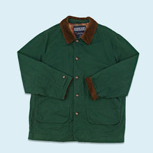 Lade das Bild in den Galerie-Viewer, Lands End Jacke dünn &quot;barn jacket&quot;, grün, L/XL
