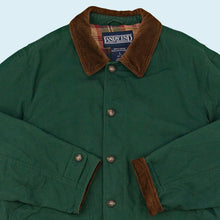 Lade das Bild in den Galerie-Viewer, Lands End Jacke dünn &quot;barn jacket&quot;, grün, L/XL
