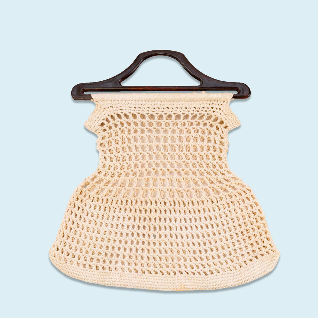 Tasche 70er/80er, beige