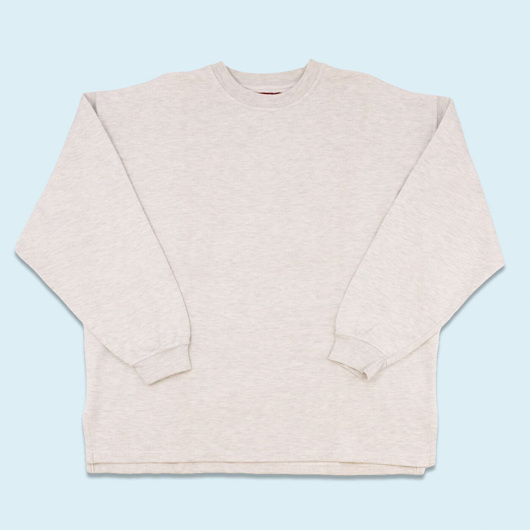 Chipie Sweatshirt 90er, grau, XL/XXL