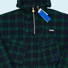 Lade das Bild in den Galerie-Viewer, Adidas Jacke/Parka dünn &quot;sample&quot; 2023, blau/grün, L
