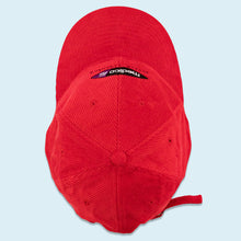 Lade das Bild in den Galerie-Viewer, Medico Mütze &quot;active clothing&quot; cord 90er/00er, rot, Einheitsgröße
