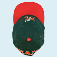 Lade das Bild in den Galerie-Viewer, American Needle Mütze &quot;Miami Hurricanes 100% Wool&quot; 90er, grün, Einheitsgröße
