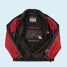Lade das Bild in den Galerie-Viewer, Wilson Leather x Chase &quot;Dale Earnhardt JR Signature Series 100% Leder 2005&quot; unterschrieben &amp; limitiert 402/1000, schwarz, L
