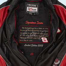 Lade das Bild in den Galerie-Viewer, Wilson Leather x Chase &quot;Dale Earnhardt JR Signature Series 100% Leder 2005&quot; unterschrieben &amp; limitiert 402/1000, schwarz, L
