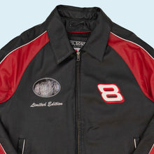 Lade das Bild in den Galerie-Viewer, Wilson Leather x Chase &quot;Dale Earnhardt JR Signature Series 100% Leder 2005&quot; unterschrieben &amp; limitiert 402/1000, schwarz, L
