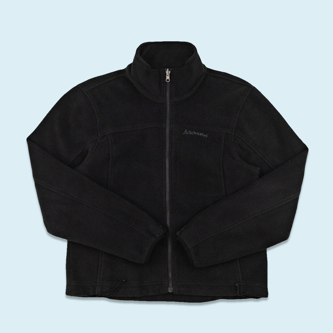 Schöffel Fleece Jacke, schwarz, S/M breit Damen