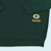 Lade das Bild in den Galerie-Viewer, Game Day Quarter Zip &quot;Green Bay Packers&quot; 80er/90er Made in Korea, grün, L/XL
