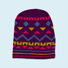Lade das Bild in den Galerie-Viewer, Beanie/Mütze 90er Made in Germany, lila, Einheitsgröße
