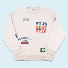 Lade das Bild in den Galerie-Viewer, Carhartt WIP Sweatshirt &quot;Multi World Sweat&quot;, grau, XXL
