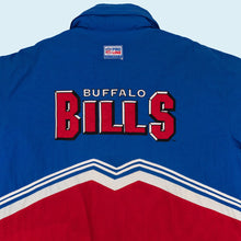Lade das Bild in den Galerie-Viewer, Logo Athletic Jacke "NFL Buffalo Bills" 90er, blau/rot, XL/XXL
