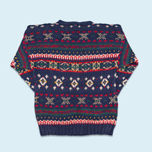 Lade das Bild in den Galerie-Viewer, Woolrich Strickpullover 80er/90er, mehrfarbig, XL schmal
