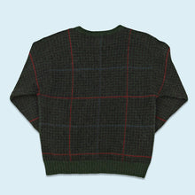 Lade das Bild in den Galerie-Viewer, Woolrich Strickpullover &quot;100% Wool&quot; 80er, grün, M/L
