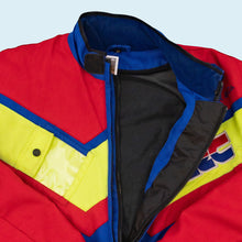 Lade das Bild in den Galerie-Viewer, Wellbrock &amp; Co. Jacke &quot;Motorradjacke Team Honda&quot; 90er, blau/rot, M/L

