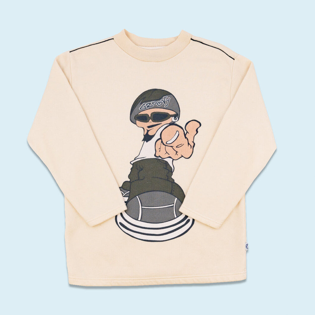YPSO Sweatshirt 00er, creme/beige, XS/S