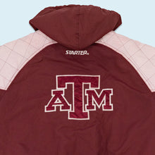 Lade das Bild in den Galerie-Viewer, Starter Jacke &quot;Texas A&amp;M&quot; 90er, rot/schwarz, XXL breit
