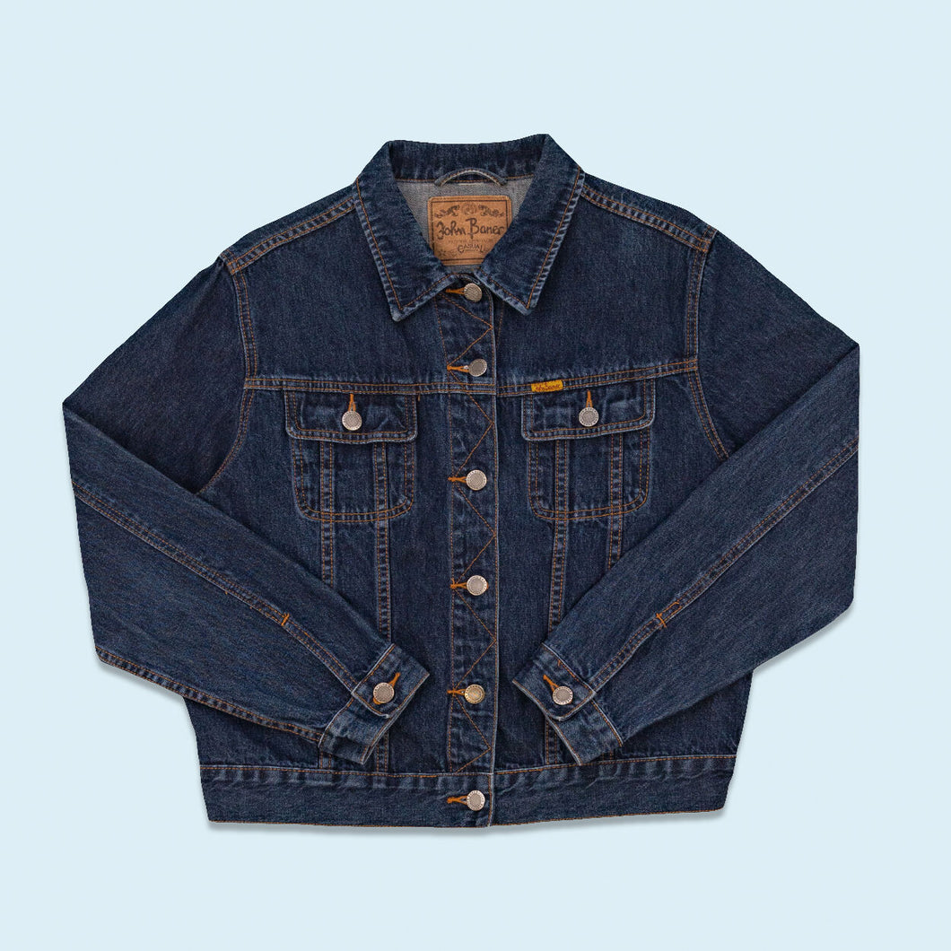 John Baner Jeansjacke 90er, blau, S