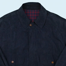 Lade das Bild in den Galerie-Viewer, Wendejacke dünn 1993, rot/blau, L
