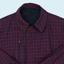 Lade das Bild in den Galerie-Viewer, Wendejacke dünn 1993, rot/blau, L
