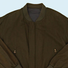 Lade das Bild in den Galerie-Viewer, Wendejacke 80er mit leichten Schulterpolstern Made in Austria, grün, L
