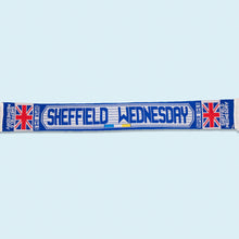 Lade das Bild in den Galerie-Viewer, Schal &quot;Sheffield Wednesday&quot; 90er Made in the UK, blau

