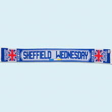 Lade das Bild in den Galerie-Viewer, Schal &quot;Sheffield Wednesday&quot; 90er Made in the UK, blau
