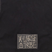Lade das Bild in den Galerie-Viewer, X-Large Tribe x Adidas Zip Jacke dünn 90er, schwarz, XL breit

