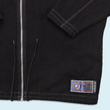 Lade das Bild in den Galerie-Viewer, X-Large Tribe x Adidas Zip Jacke dünn 90er, schwarz, XL breit
