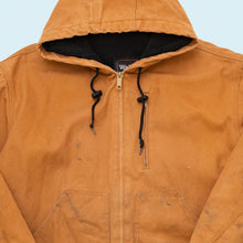 Lade das Bild in den Galerie-Viewer, Walls Jacke gefüttert 00er, braun, XL breit
