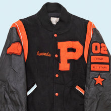 Lade das Bild in den Galerie-Viewer, General Sports College Jacke &quot;Amanda&quot; 90er/00er, schwarz, M/L
