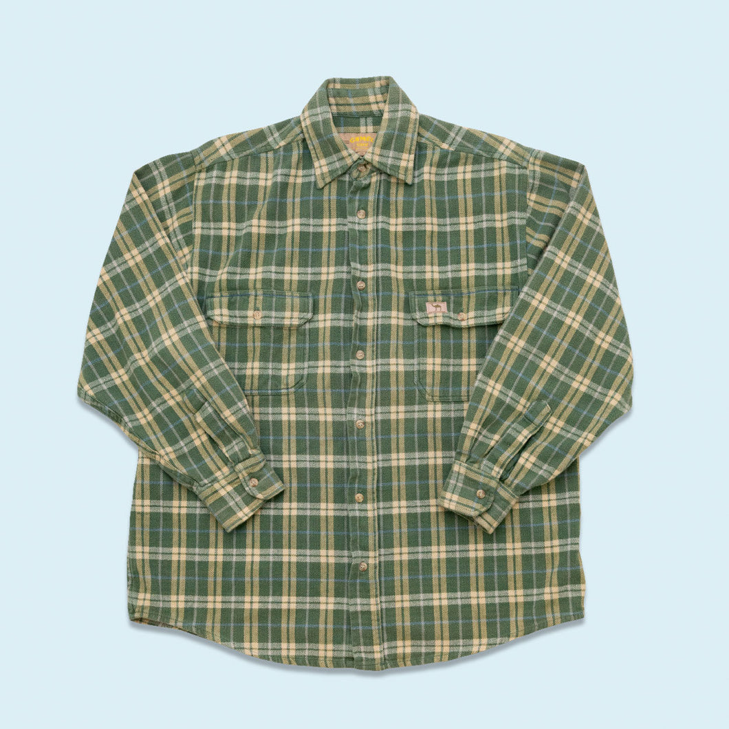 Camel Hemd dick 00er, grün, M/L