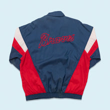 Lade das Bild in den Galerie-Viewer, Starter Trainingsjacke &quot;Atlanta Braves&quot; 90er, blau/rot, L/XL
