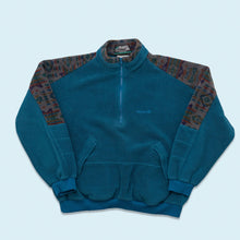 Lade das Bild in den Galerie-Viewer, Adidas x Polartec Quarter Zip Fleece 90er Made in Tunisia, blau, L breit
