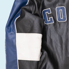 Lade das Bild in den Galerie-Viewer, NFL Jacke &quot;Indianapolis Colts&quot; Kunstleder, schwarz/blau, L/XL
