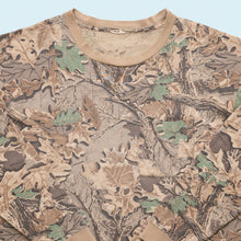 Lade das Bild in den Galerie-Viewer, Walls Longsleeve "mossy oak" 80er/90er single stitch, braun, L breit
