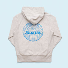 Lade das Bild in den Galerie-Viewer, Champion Zip Hoodie "reverse weave Vintage Allstars", grau, L schmal
